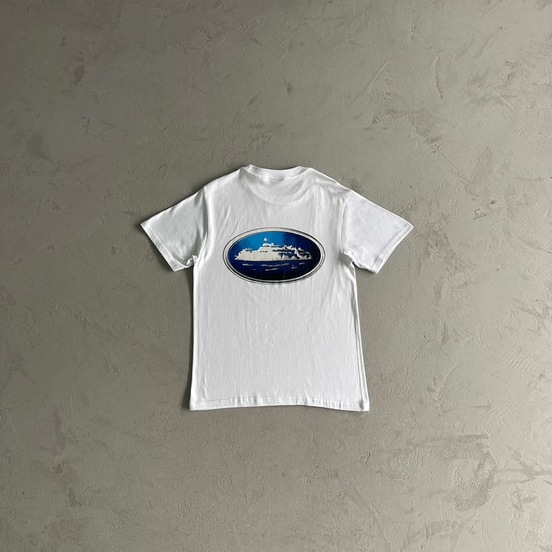 Camiseta Corteiz Alcatraz World Rally White