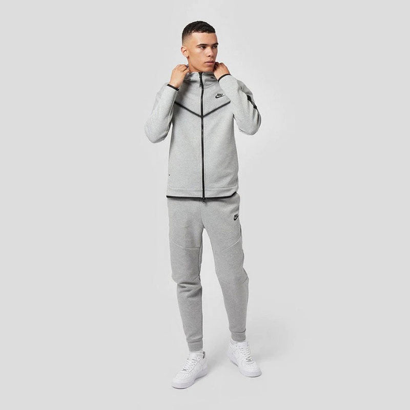 Pronta Entrega - Conjunto Nike Tech Fleece Cinza