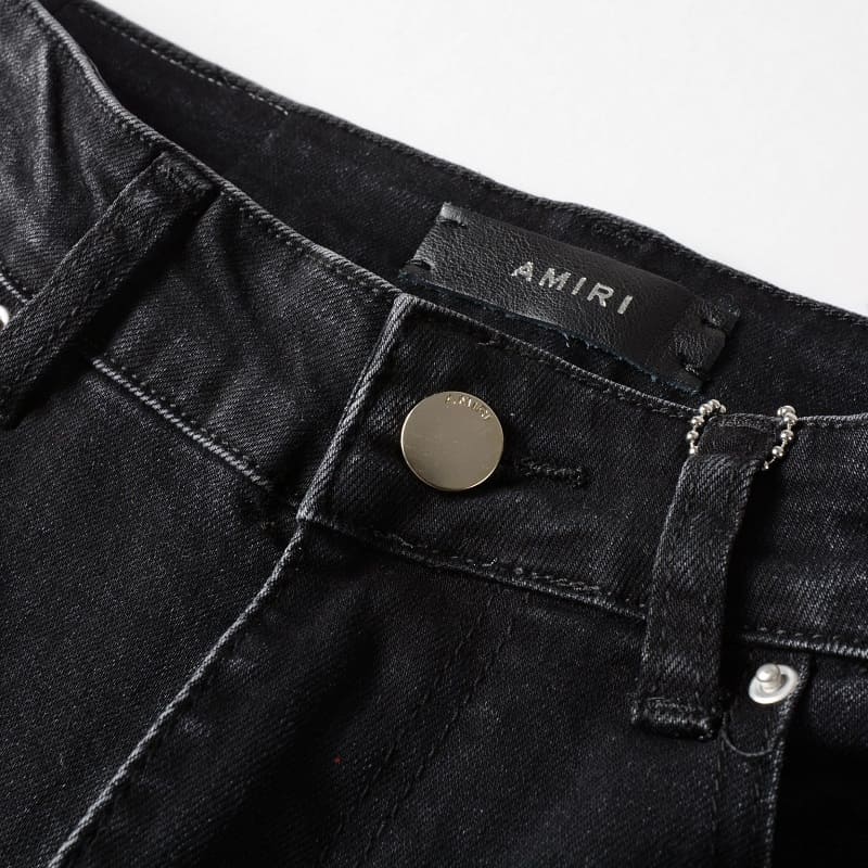 Amiri Ultra Suede MX1 'Aged Black' Pants 