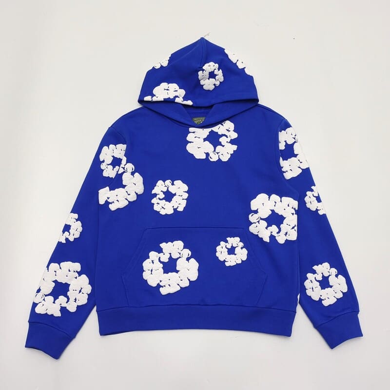 Denim Tears The Cotton Wreath Blue Sweatshirt 