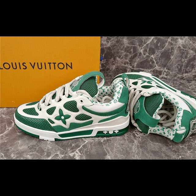 Louis Vuitton LV Skate Sneaker Green White