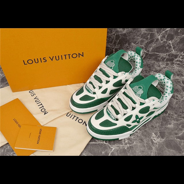 Louis Vuitton LV Skate Sneaker Green White 