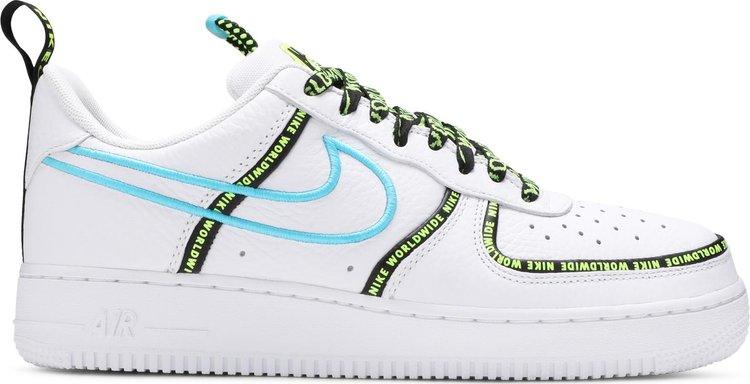 Nike Air Force 1 '07 Premium 'Worldwide Pack - Blue Fury' - ELEGANZ OUTLET