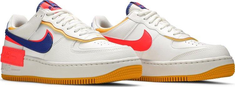 Nike Air Force 1 Shadow 'White Crimson Blue' - ELEGANZ OUTLET