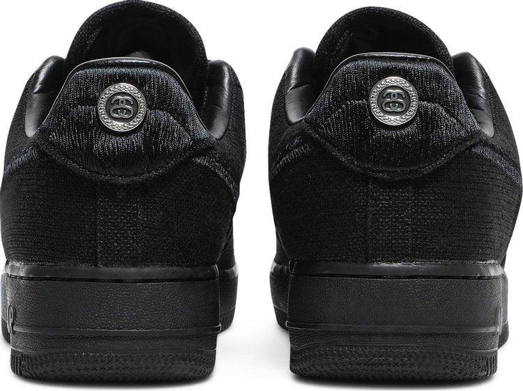 Stussy x Air Force 1 Low 'Triple Black' - ELEGANZ OUTLET