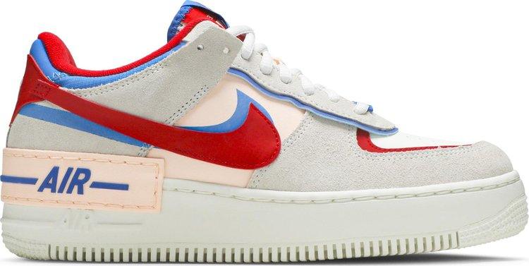 Nike Air Force 1 Shadow 'Sail Royal Red' - ELEGANZ OUTLET