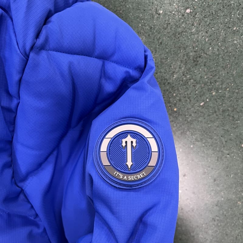 Trapstar Decoded 2.0 Dazzling Blue Puffer Jacket 