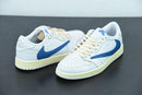 Nike Air Jordan 1 Low Travis Scott Fragment "White/Blue" - ELEGANZ OUTLET