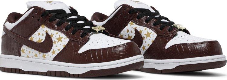 Supreme x Dunk Low OG SB QS 'Barkroot Brown' - ELEGANZ OUTLET