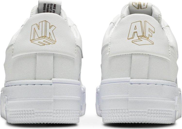 Nike Air Force 1 Pixel 'White Gold Chain' - ELEGANZ OUTLET