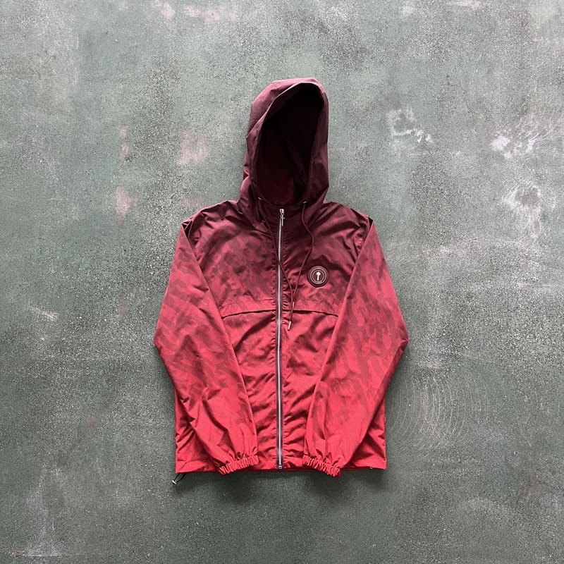 Trapstar Irongate T Red Windbreaker 