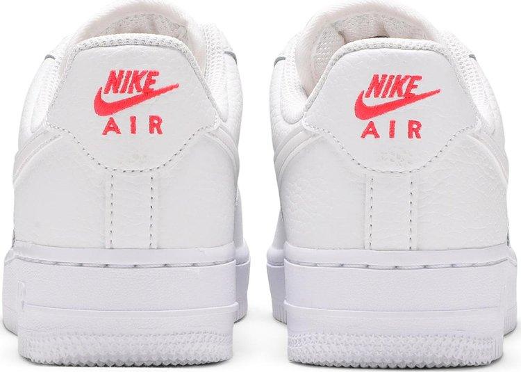 Nike Air Force 1 '07 Essential 'Summit White Solar Red' - ELEGANZ OUTLET