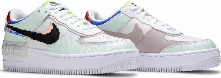 Nike Air Force 1 Shadow SE 'Pixel Swoosh - Barely Green' - ELEGANZ OUTLET