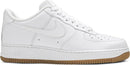 Nike Air Force 1 '07 'White Gum Light Brown' - ELEGANZ OUTLET