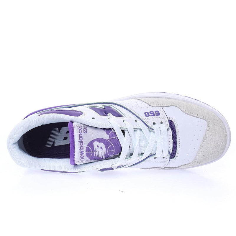 New Balance 550 Purple White - ELEGANZ OUTLET