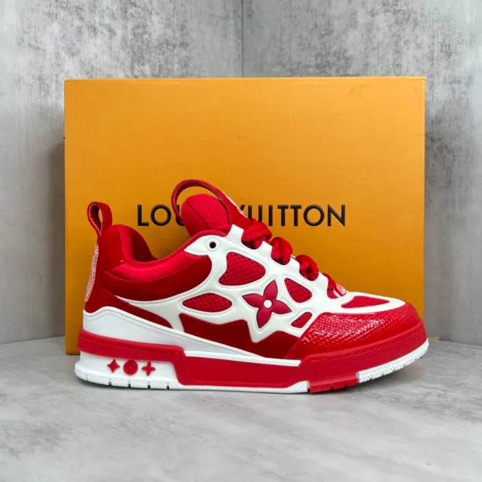 Louis Vuitton LV Skate Sneaker Red White 