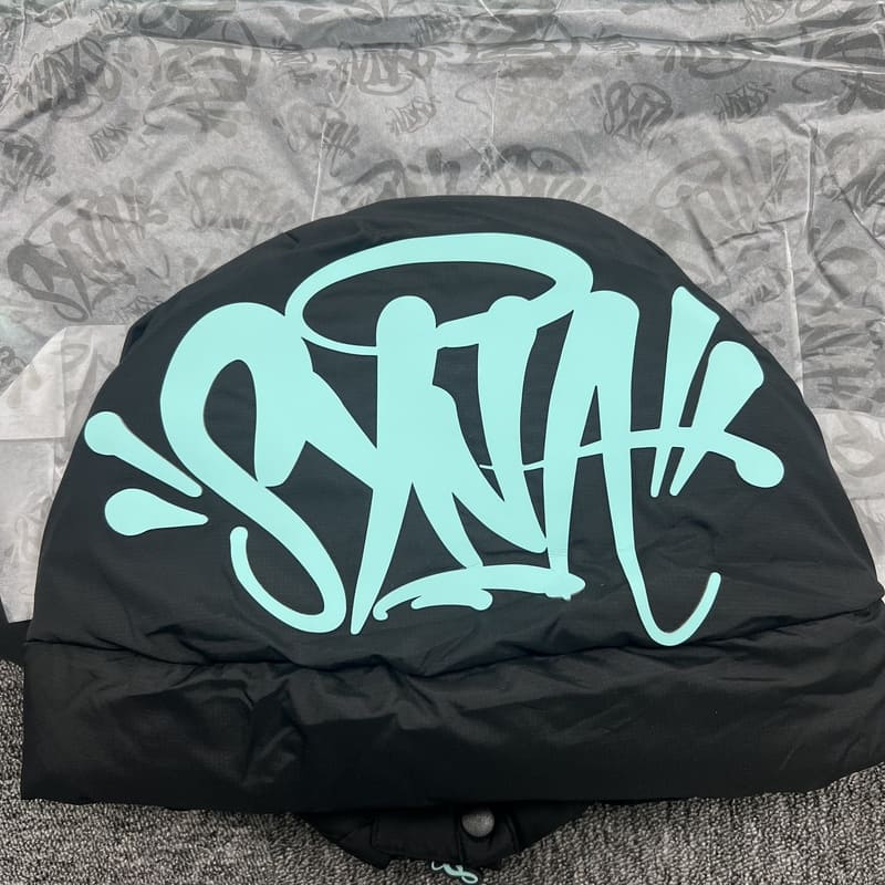 Synaworld Puffer Jacket Black/Blue 