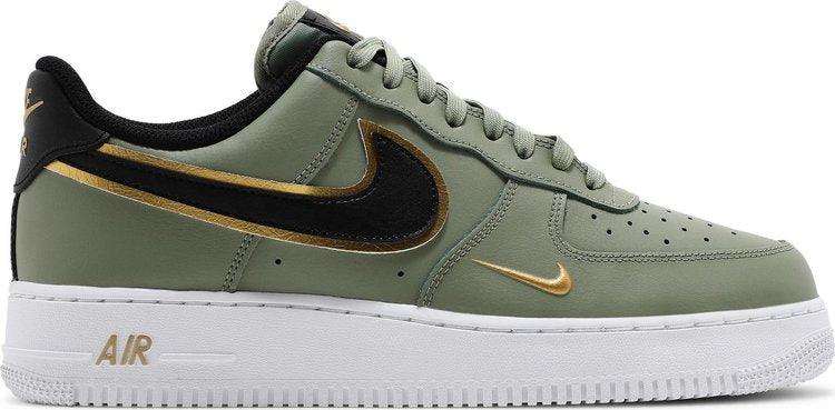 Nike Air Force 1 '07 LV8 'Metallic Swoosh Pack - Oil Green' - ELEGANZ OUTLET