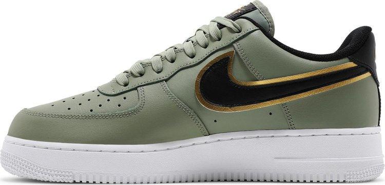 Nike Air Force 1 '07 LV8 'Metallic Swoosh Pack - Oil Green' - ELEGANZ OUTLET