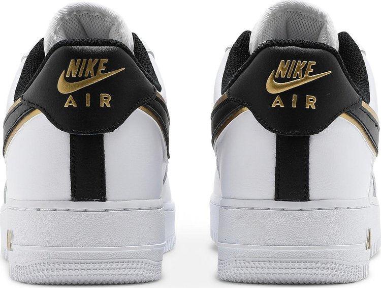 Nike Air Force 1 '07 LV8 'Metallic Swoosh Pack - White Metallic Gold' - ELEGANZ OUTLET