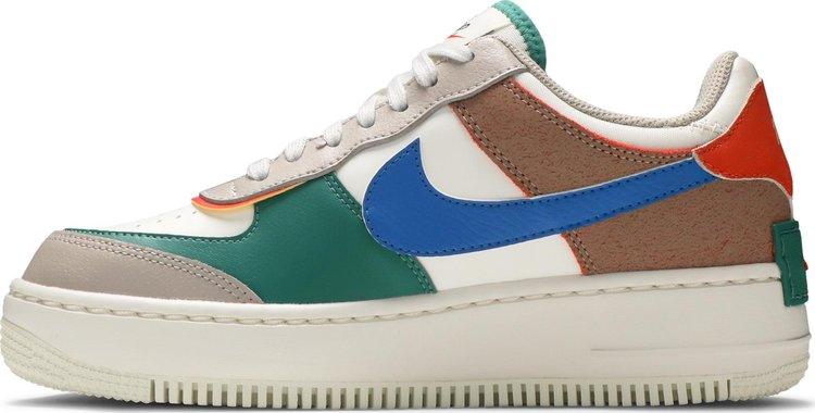 Nike Air Force 1 Shadow 'Sail Signal Blue Green' - ELEGANZ OUTLET