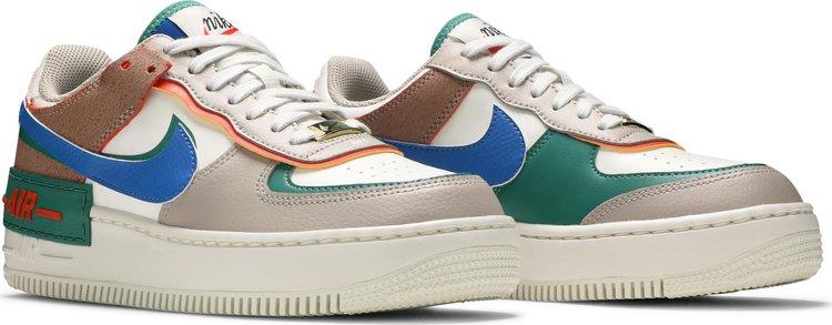 Nike Air Force 1 Shadow 'Sail Signal Blue Green' - ELEGANZ OUTLET