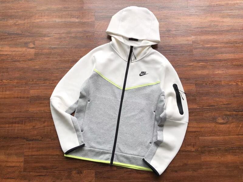 Nike Tech Fleece Set White / Gray / Neon 