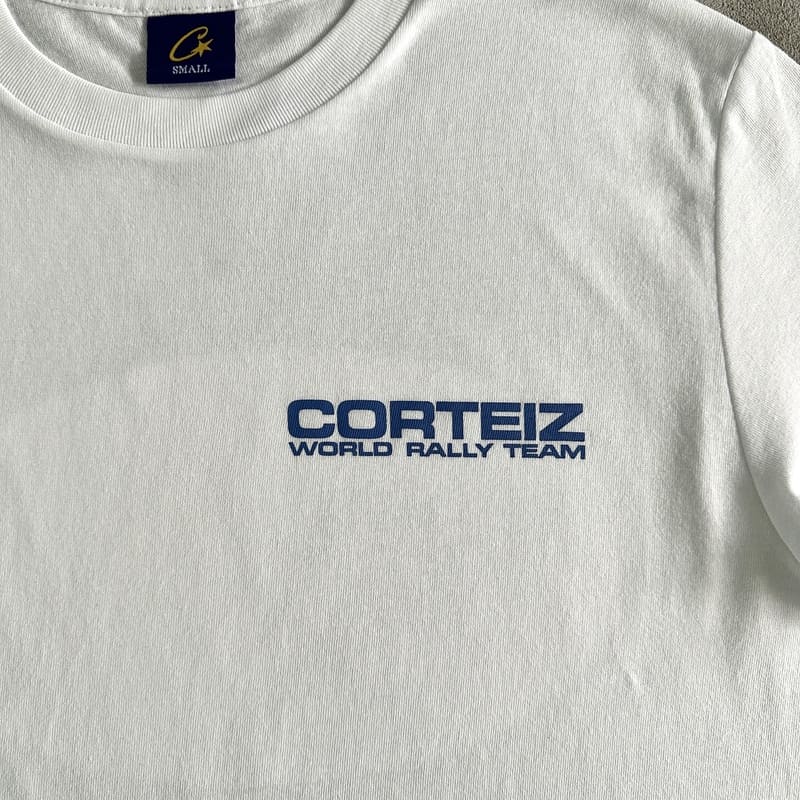 Corteiz Alcatraz World Rally White T-Shirt 