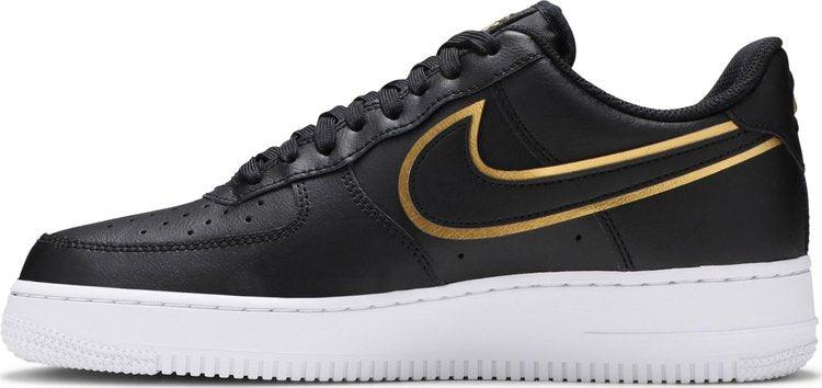 Nike Air Force 1 '07 LV8 'Metallic Swoosh Pack - Black' - ELEGANZ OUTLET