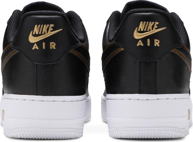 Nike Air Force 1 '07 LV8 'Metallic Swoosh Pack - Black' - ELEGANZ OUTLET