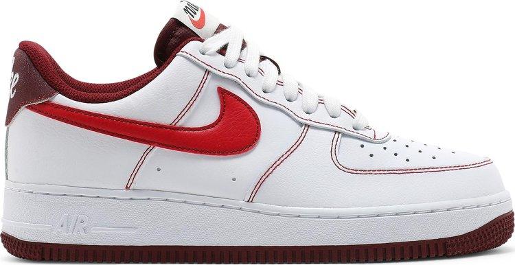 Nike Air Force 1 '07 'White University Red' - ELEGANZ OUTLET