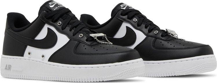 Nike Air Force 1 '07 Premium 'Silver Chain - Black' - ELEGANZ OUTLET