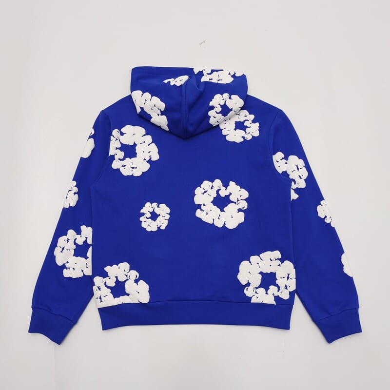 Denim Tears The Cotton Wreath Blue Sweatshirt 