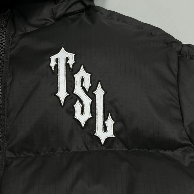 Trapstar Shooters Hooded Puffer Black/Reflective 