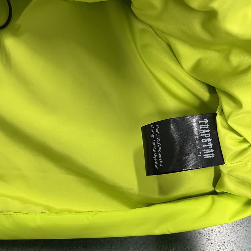 Trapstar Irongate T Lime Windbreaker 