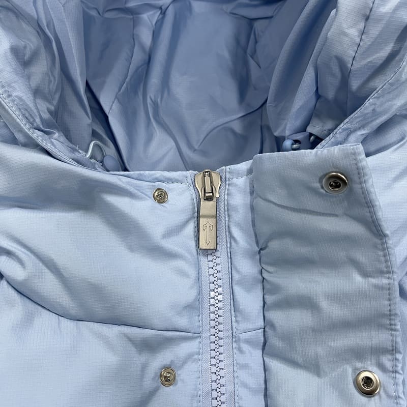 Trapstar Decoded 2.0 Ice Blue Puffer Jacket 