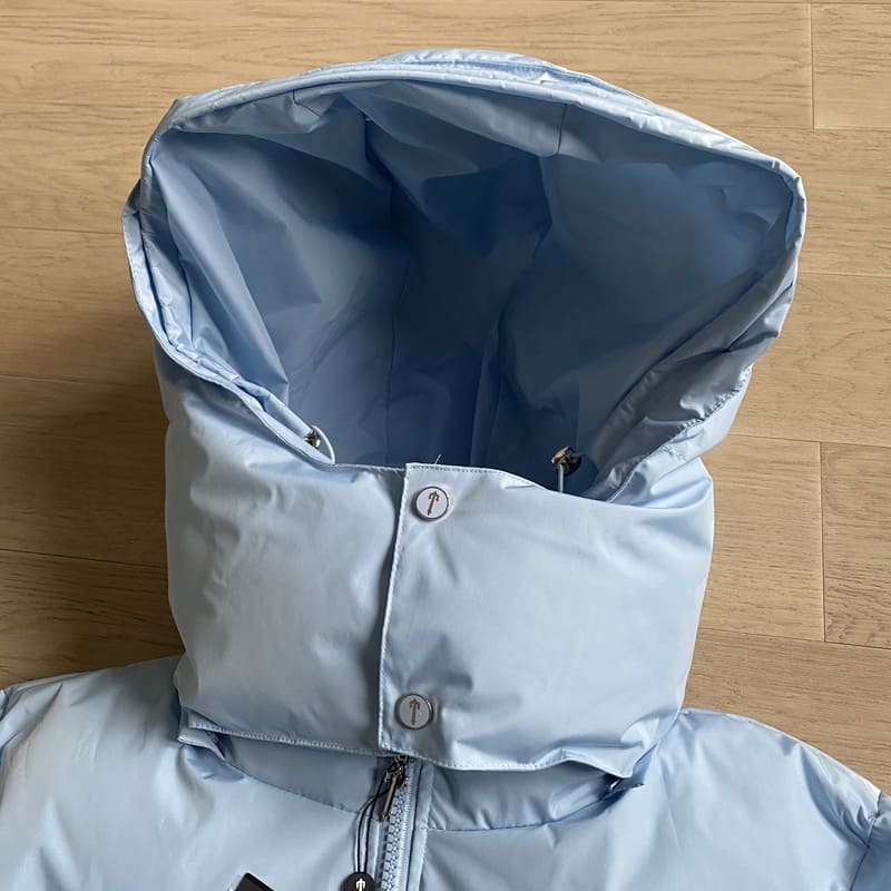 Trapstar Detachable Ice Blue Puffer Jacket 