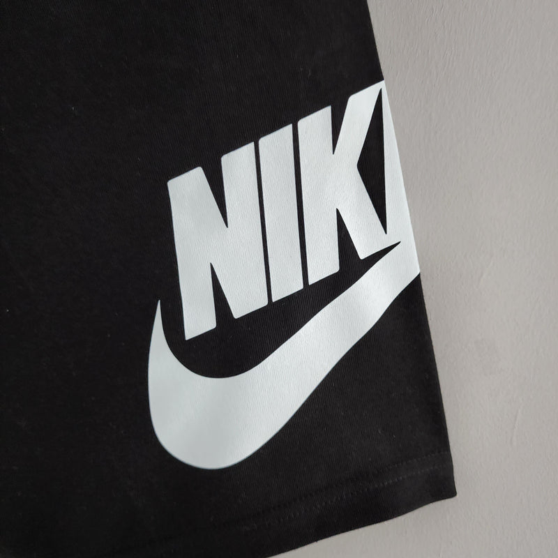 Shorts Moletom Nike - Preto - ELEGANZ OUTLET