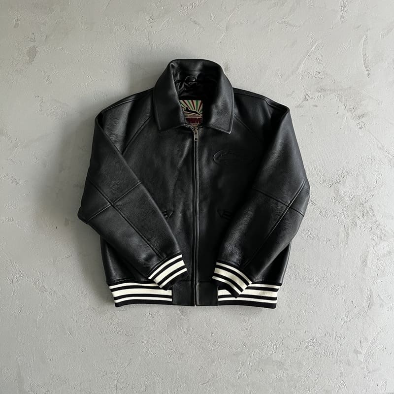 Corteiz Leather Jacket 