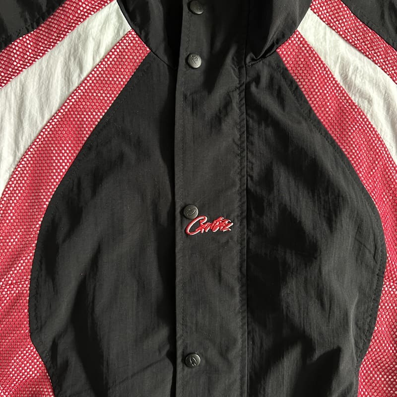 Corteiz Vertigo Shuku Black/Red Jacket 