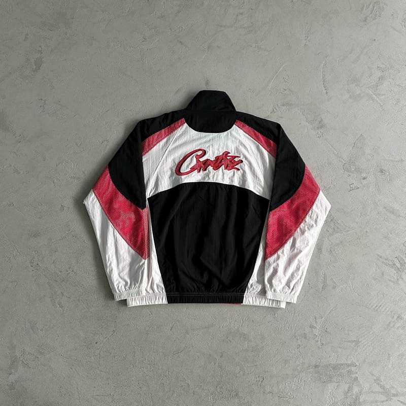 Corteiz Vertigo Shuku Black/Red Jacket 