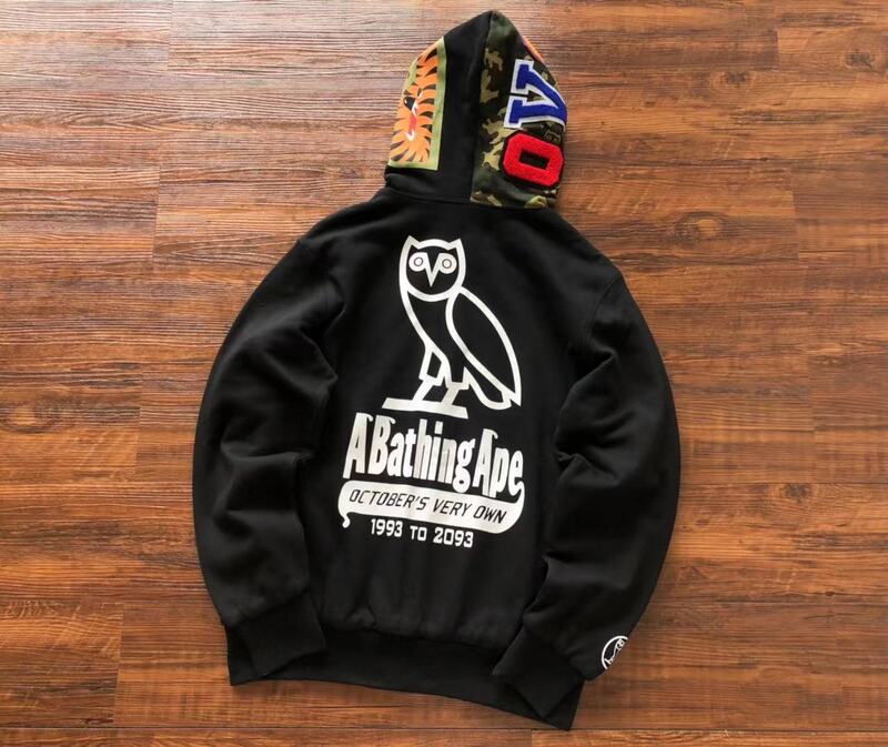 BAPE x OVO Double Sided Sweatshirt 