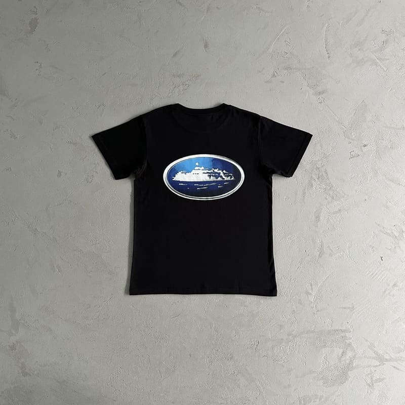 Camiseta Corteiz Alcatraz World Rally Black