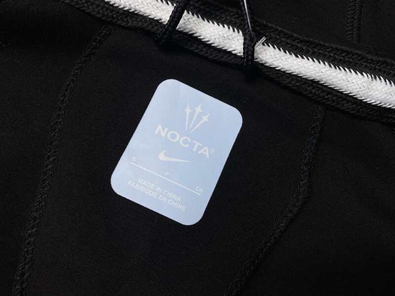 Nike x NOCTA Tech Fleece Black Sweatshirt 