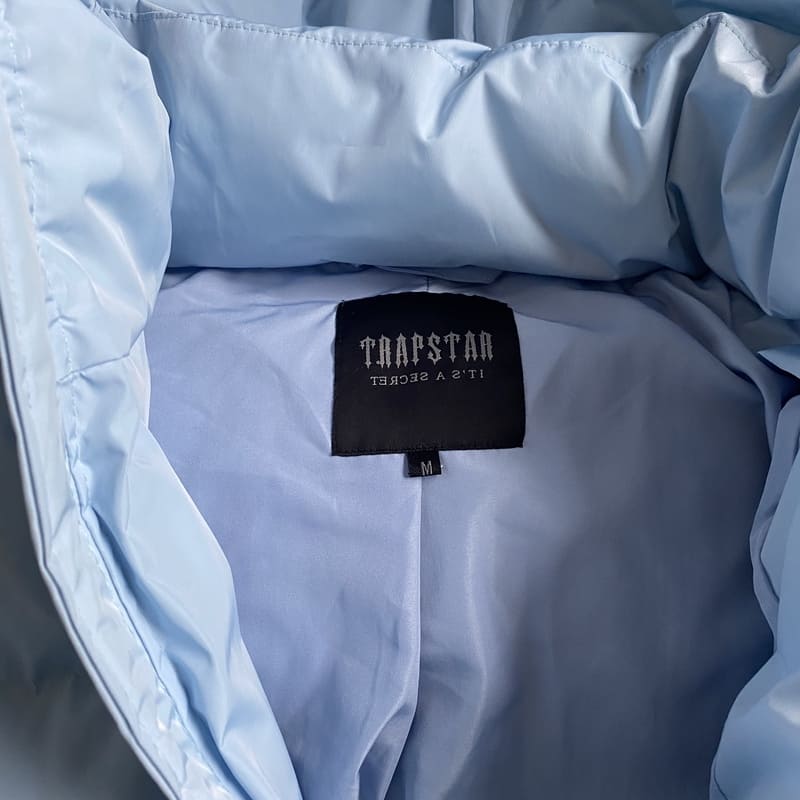 Trapstar Detachable Ice Blue Puffer Jacket 