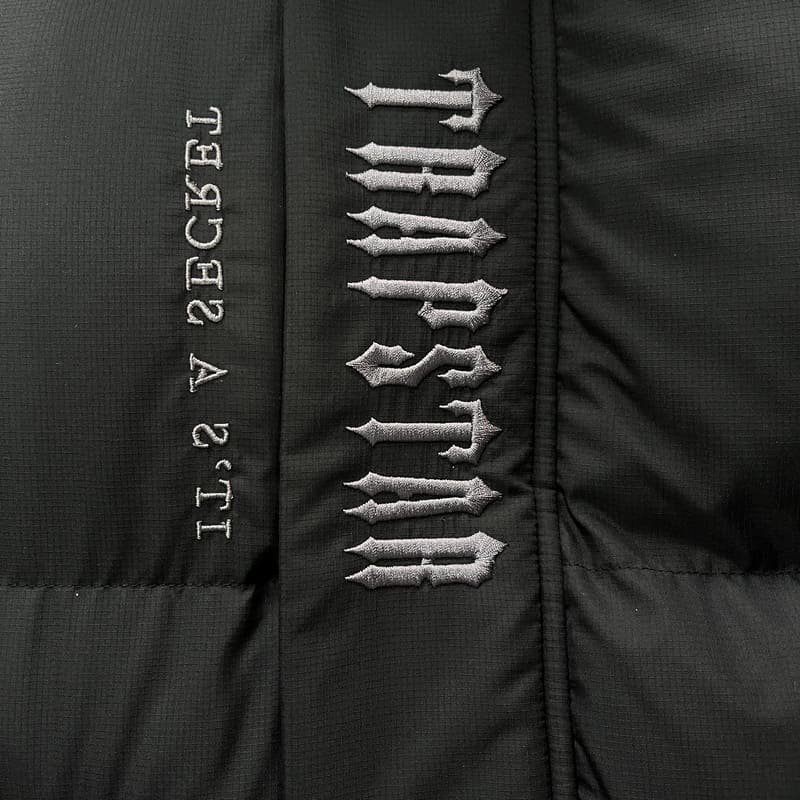 Trapstar Decoded 2.0 Black Puffer Jacket 