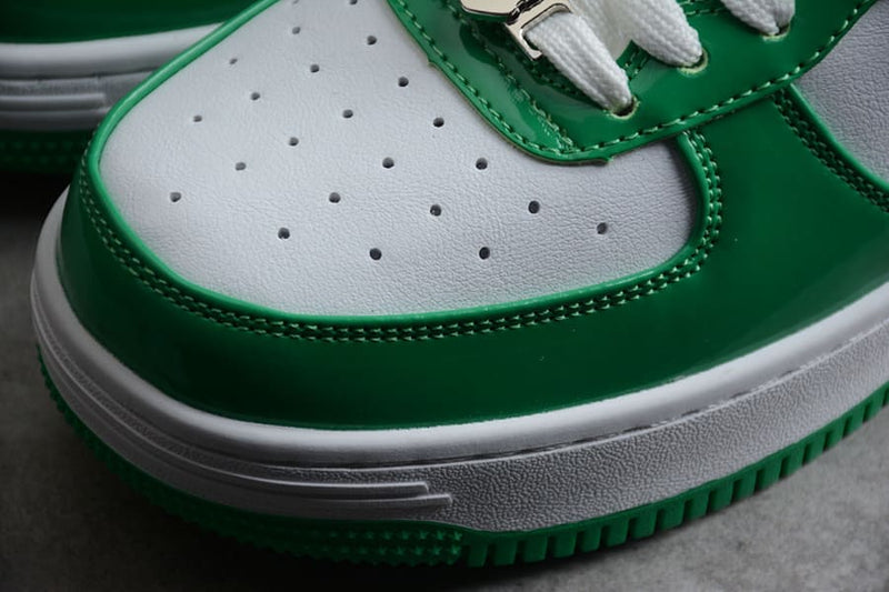 A Bathing Ape Bape Sta Low Green 