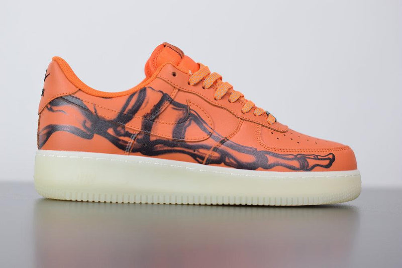 Nike Air Force 1 Low 'Orange Skeleton' - ELEGANZ OUTLET