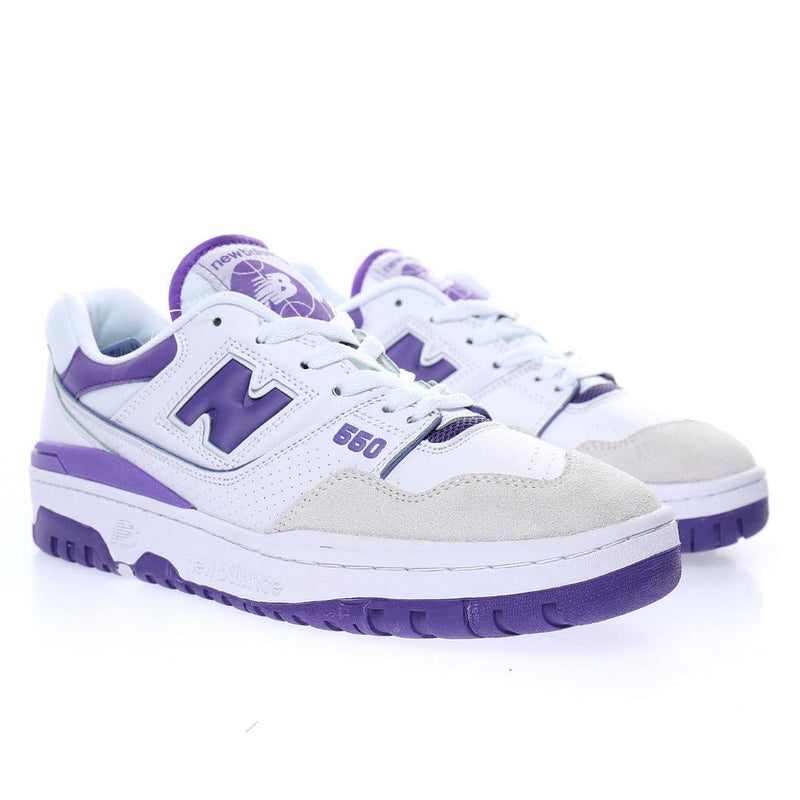 New Balance 550 Purple White - ELEGANZ OUTLET