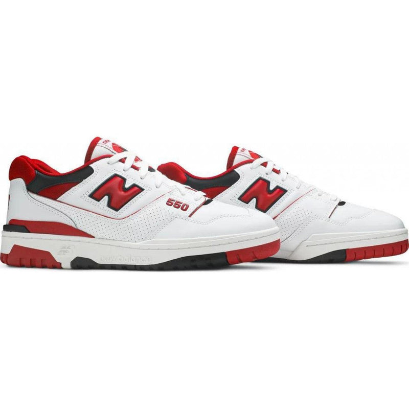 Tênis New Balance 550 X White Team Red - ELEGANZ OUTLET